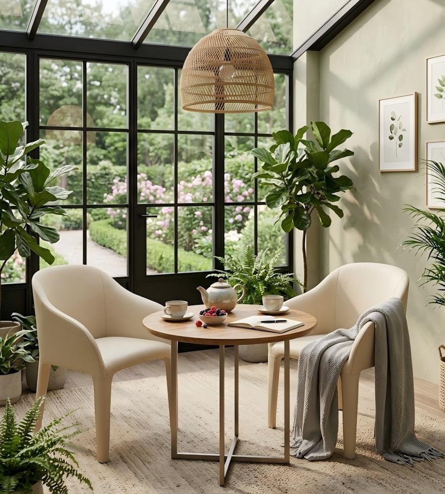 現代柔美扶手休閒椅 Modern Soft-Contour Armchair