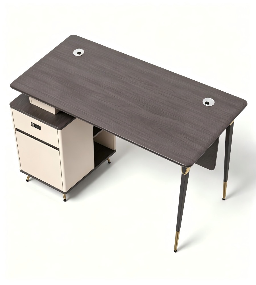 辦公桌輕奢多功能收納 Light luxury multifunctional storage desk