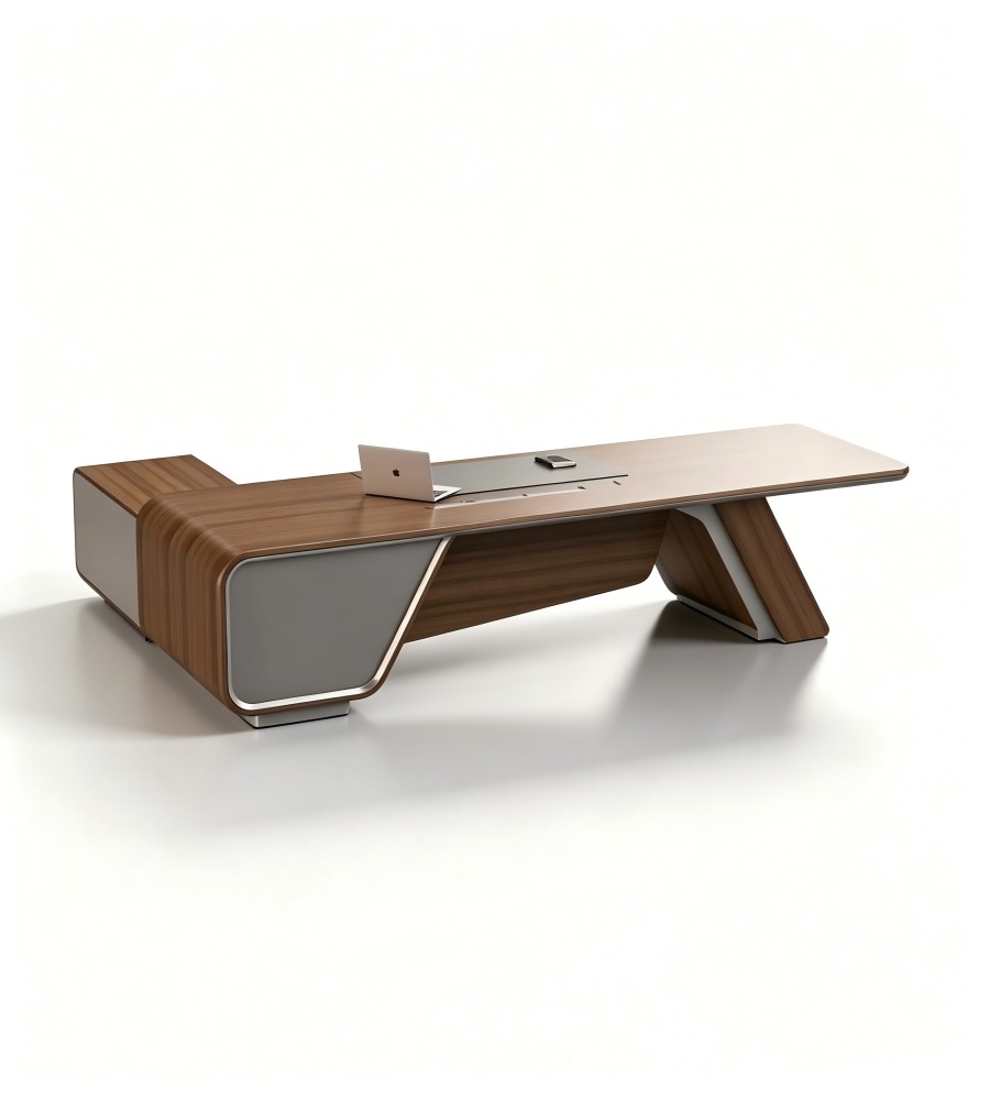 動態流線老闆台 Dynamic Streamline Executive Desk
