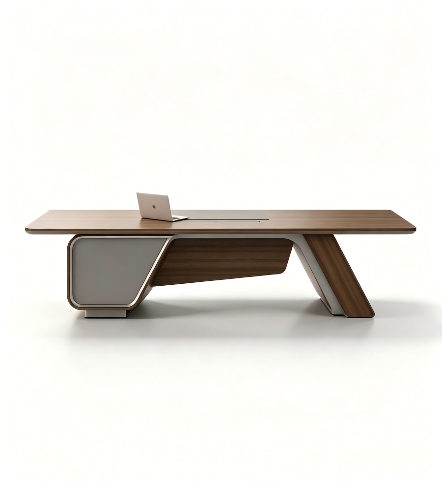 動態流線老闆台 Dynamic Streamline Executive Desk
