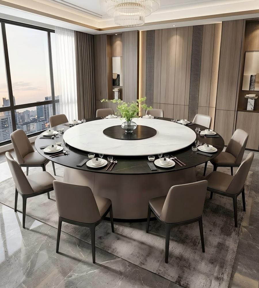 現代極簡電動宴會桌 Modern Minimalist Electric Banquet Table