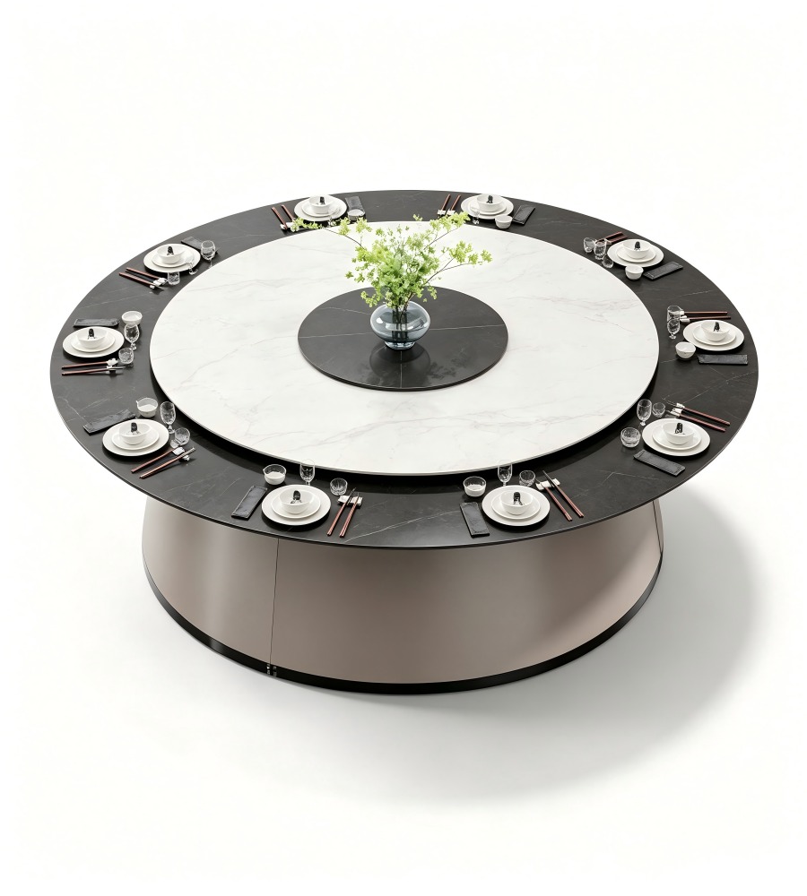現代極簡電動宴會桌 Modern Minimalist Electric Banquet Table