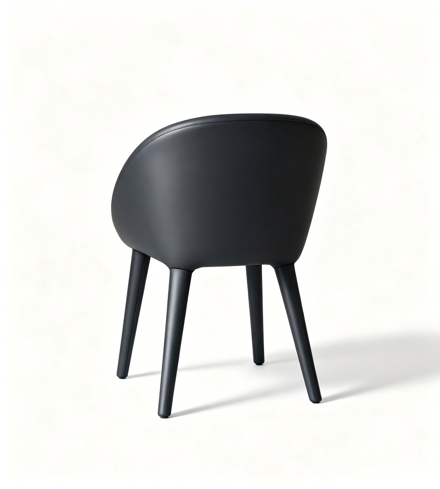 弧型包覆休閒椅 Curved Wrap-Around Lounge Chair
