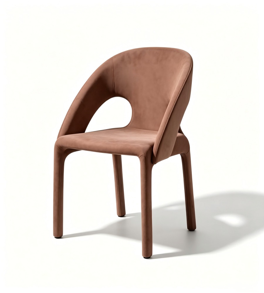 鏤空弧型休閒椅 Hollow-Back Curved Lounge Chair