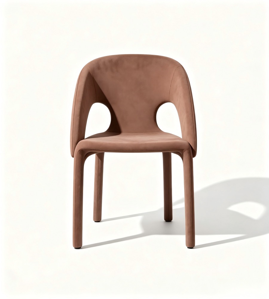 鏤空弧型休閒椅 Hollow-Back Curved Lounge Chair