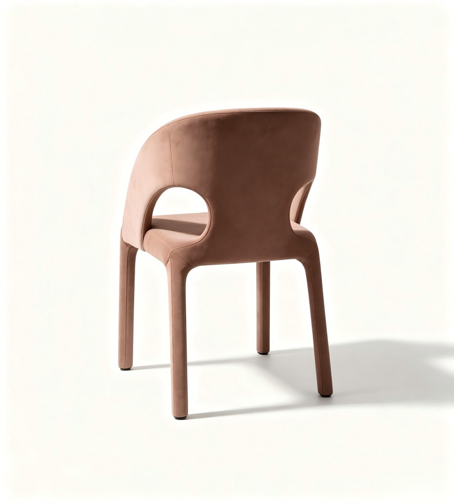 鏤空弧型休閒椅 Hollow-Back Curved Lounge Chair