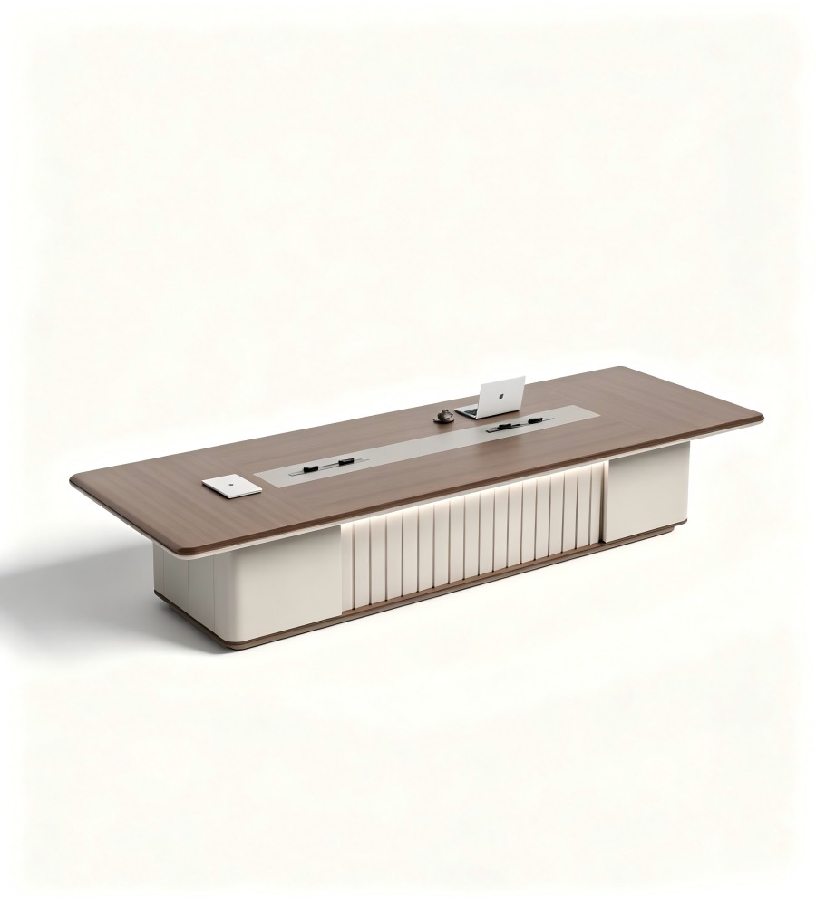 格柵藝術商務會議桌 Fluted Artistry Business Conference Table