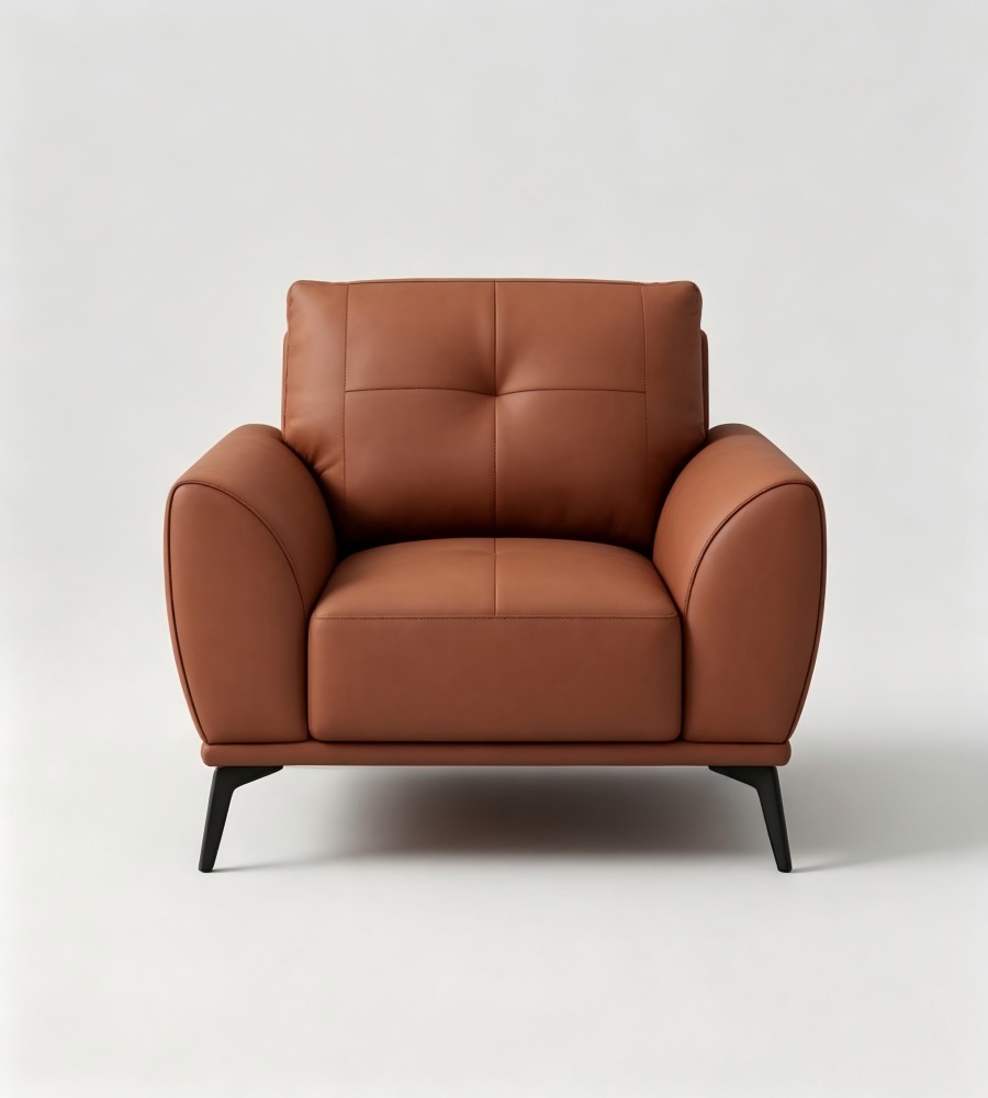 敦實扶手單人椅	Solid-Stance Armchair