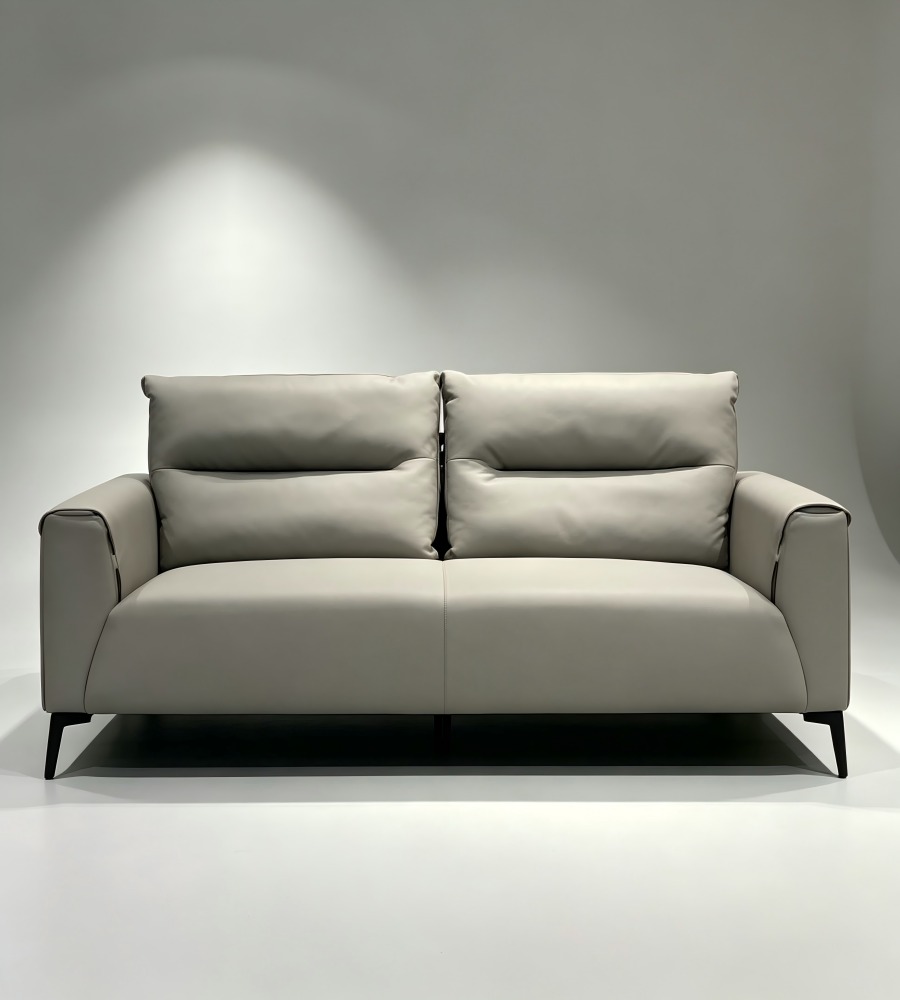 流線拼接三人沙發 Curvilinear Accent Three-Seater