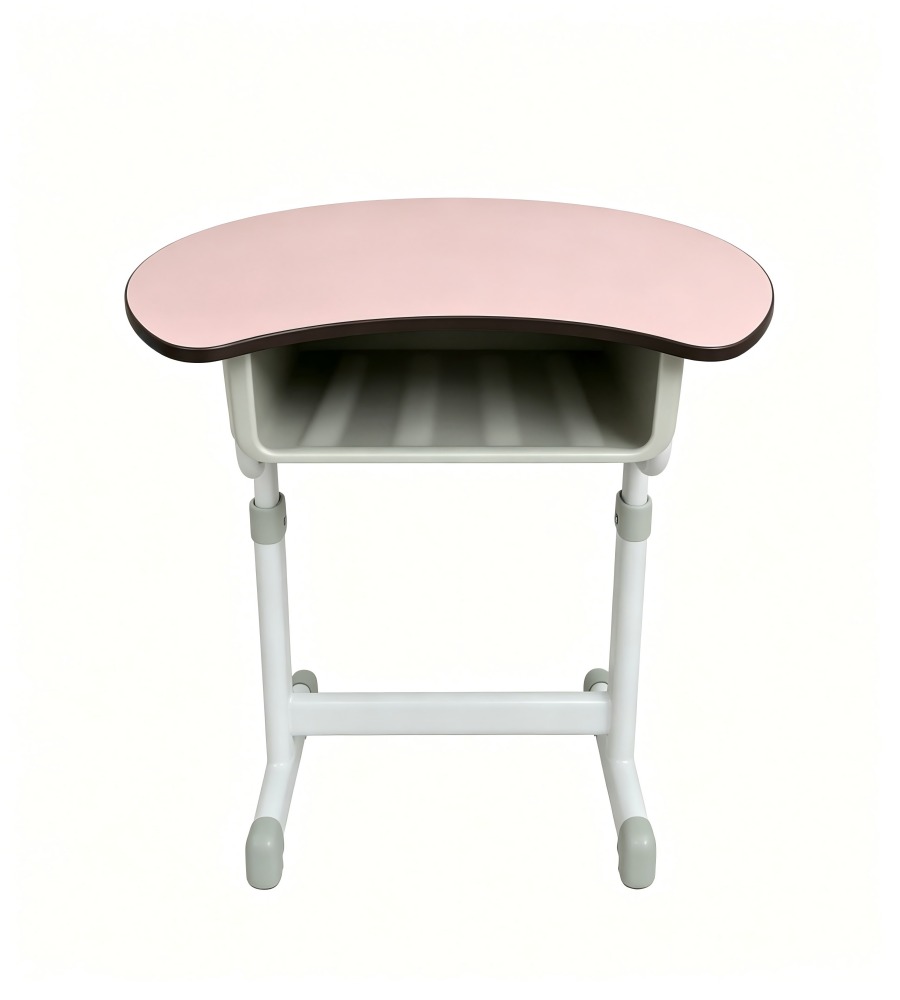 弧形面板貼合式升降學習桌 Ergonomic Height-Adjustable Study Desk with Curved Desktop