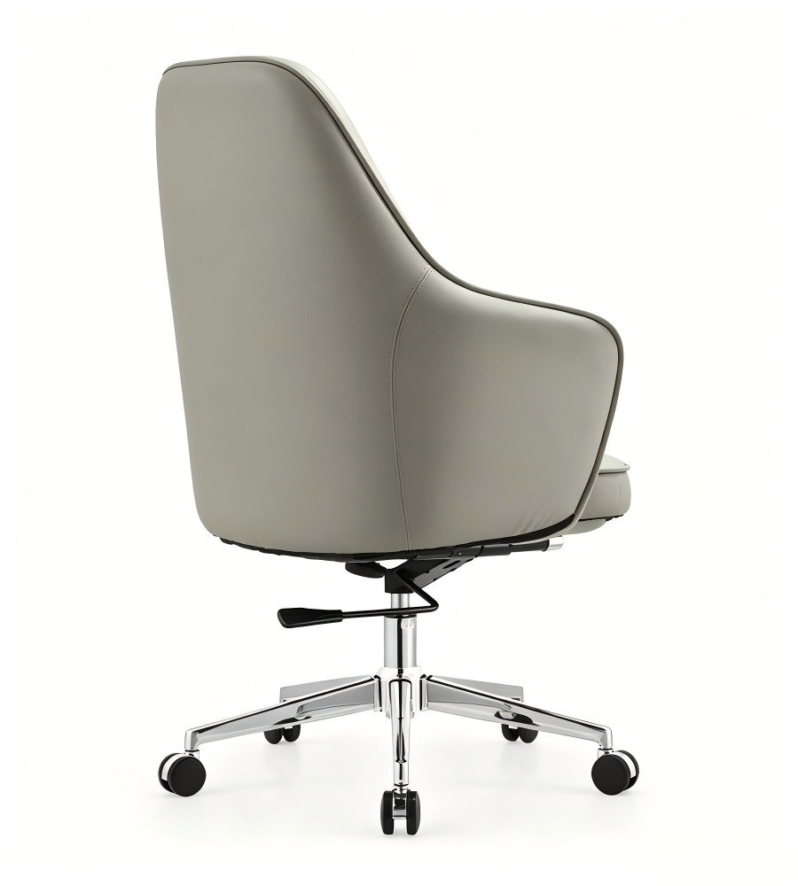中背弧線扶手大班椅 Mid-Back Curved Design Executive Chair with Armrests