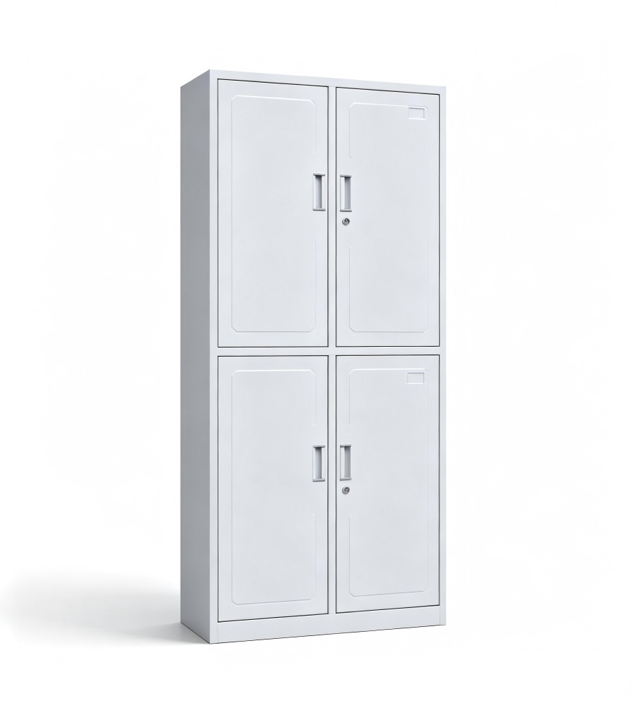 雙層對開鋼製文件櫃 Two-Tier Steel Swing-Door Filing Cabinet