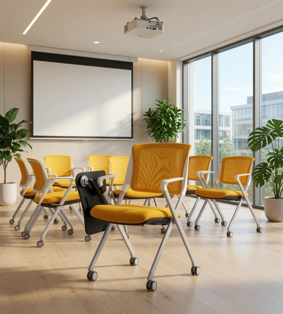 高機能摺疊式寫字板培訓椅 High-Function Folding Tablet Training Chair