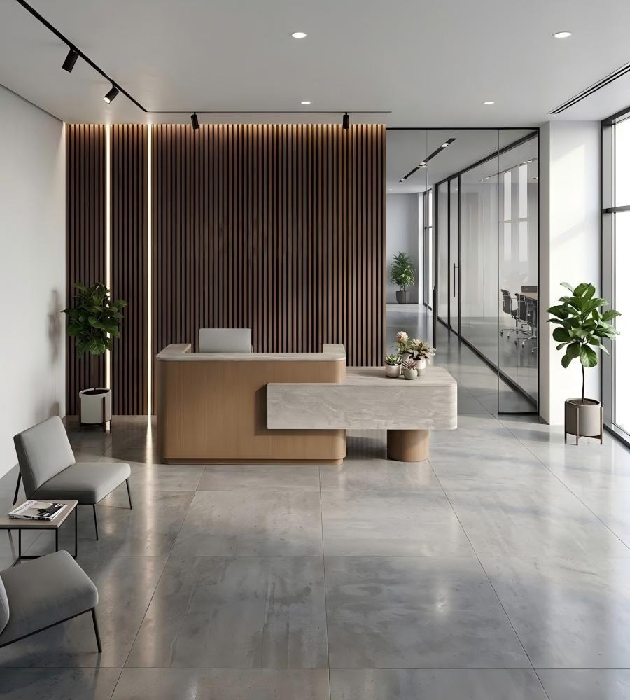 簡約前臺 Minimalist Front Desk