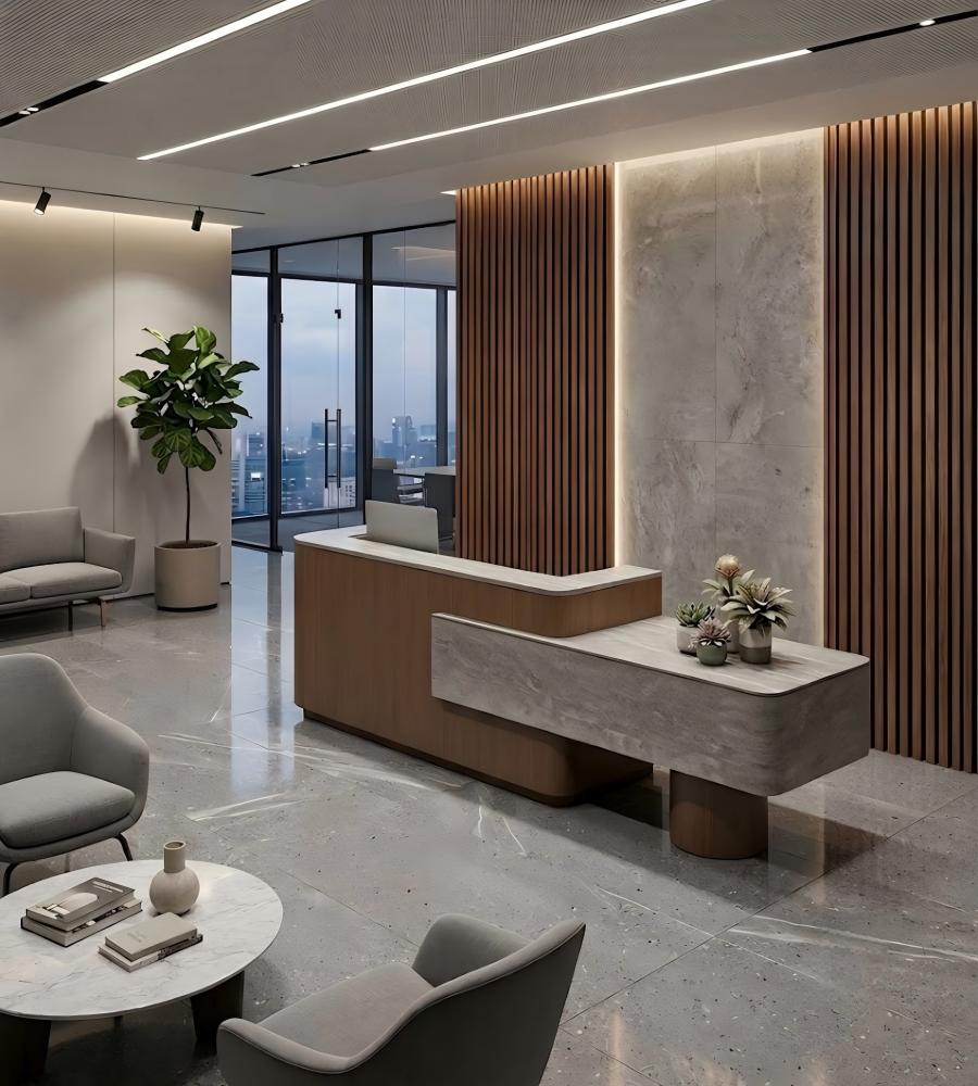 簡約前臺 Minimalist Front Desk