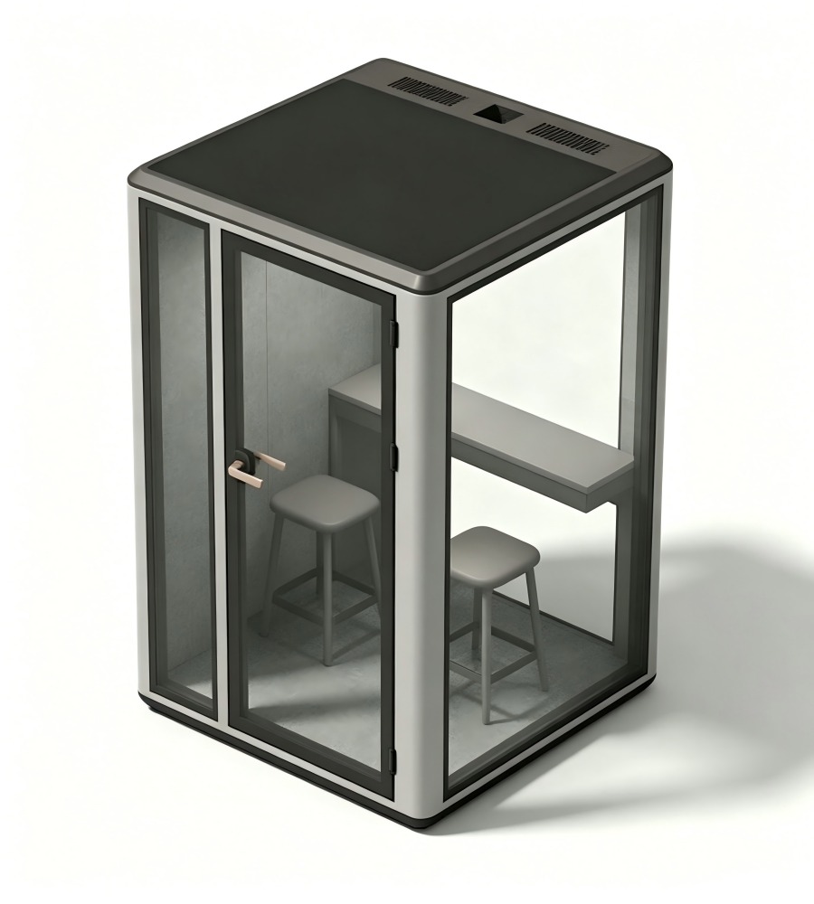 商務雙人協作靜音倉 Business Dual-Person Collaborative Acoustic Pod