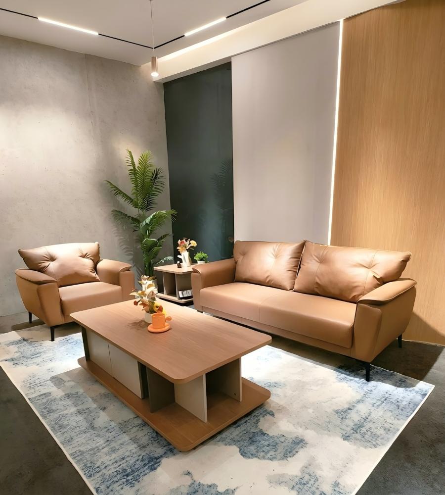 豐盈曲線三人沙發 Plump Contour Three-Seater