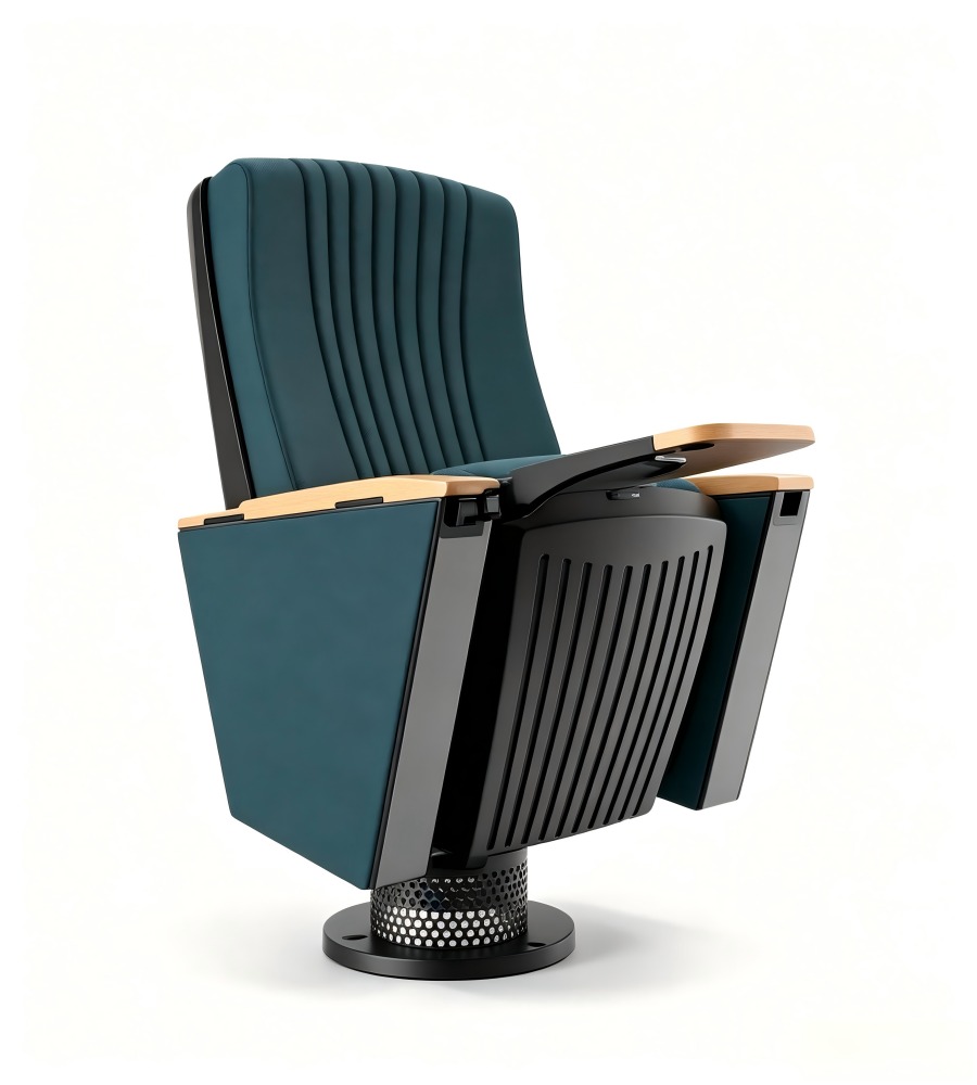 商務專用摺疊禮堂椅(附寫字板)Business Auditorium Chair with Writing Tablet