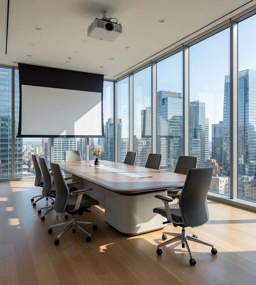 氛圍燈光設計會議桌 Ambient Light Design Conference Table